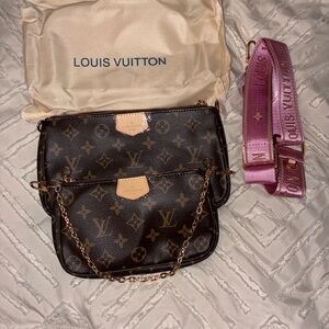 Designer inspired monogram bag